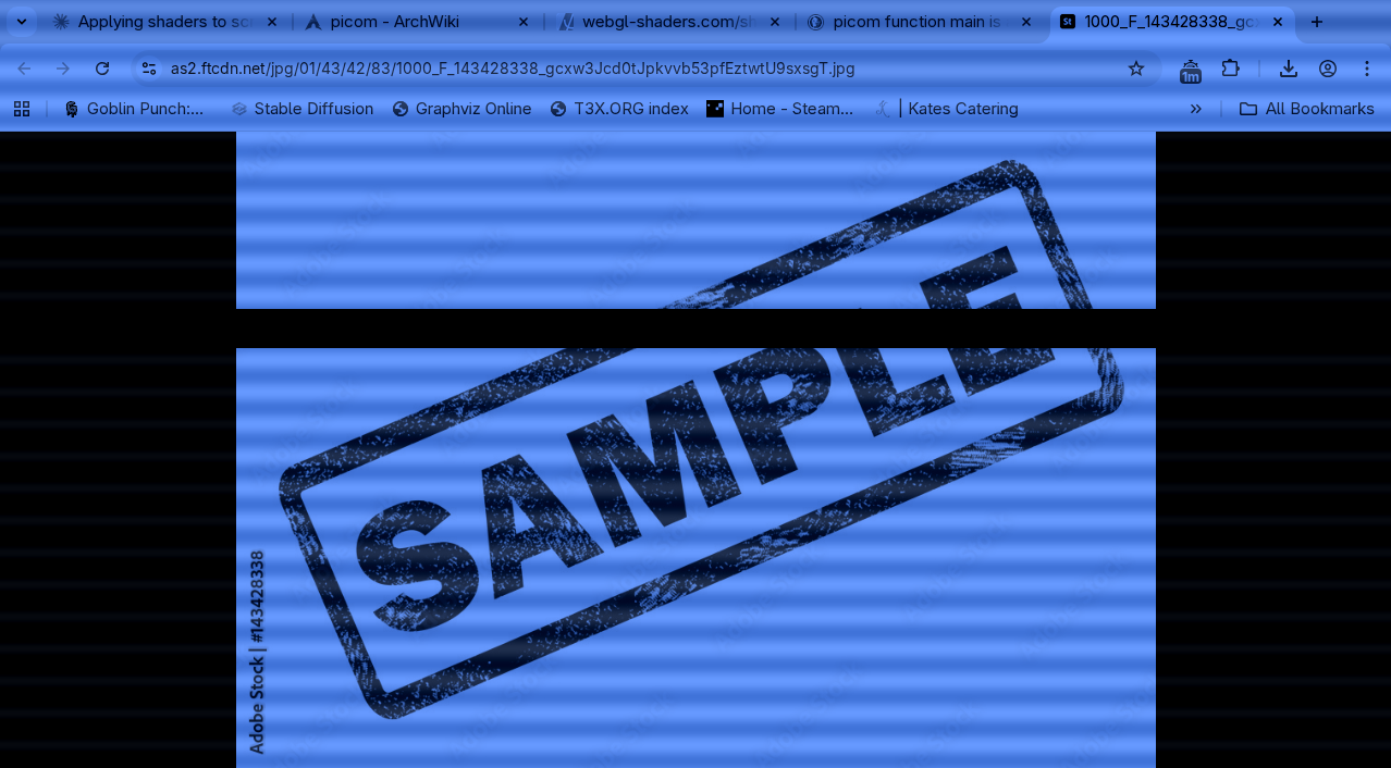  CRT effect and animated bar